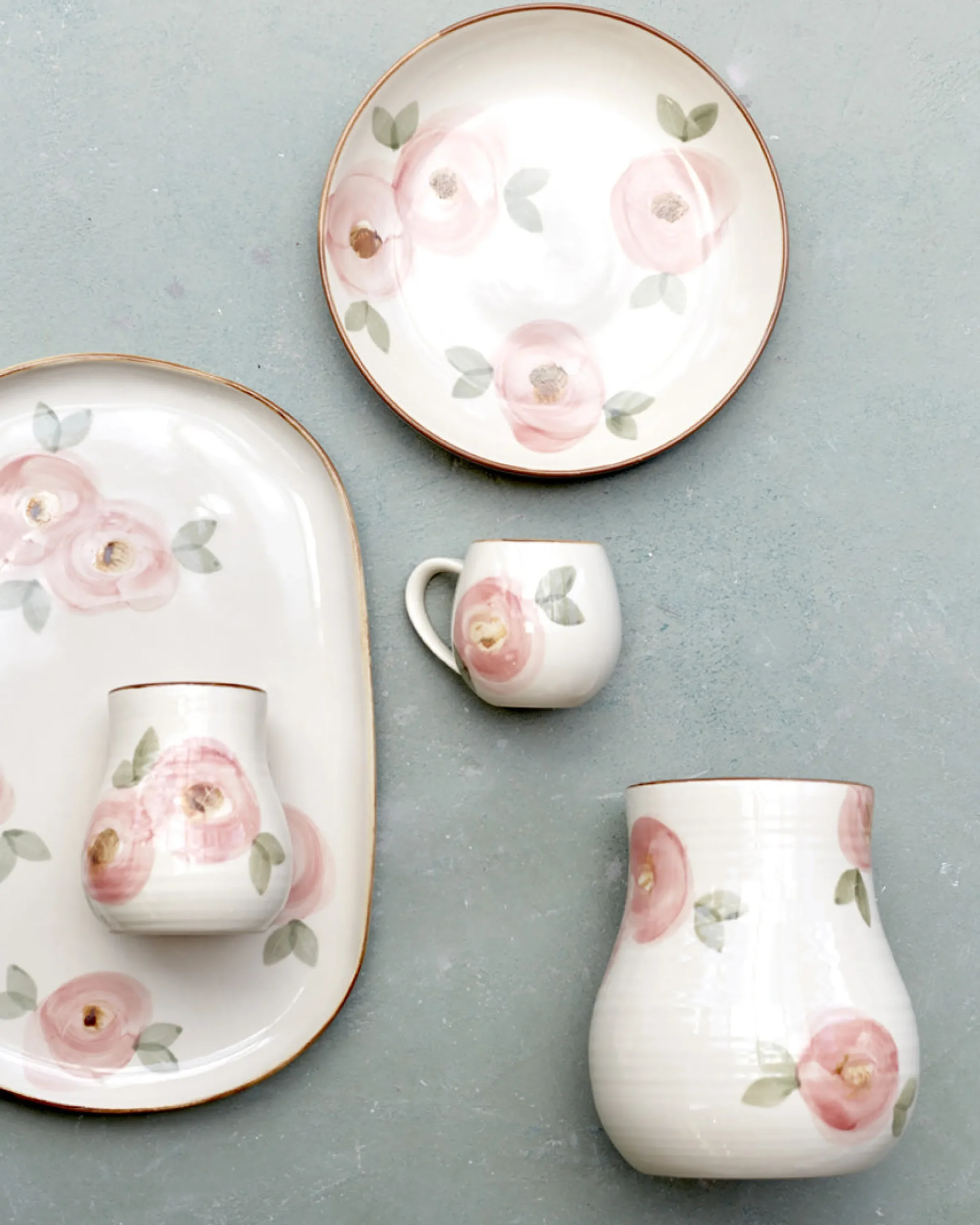 Mugs & Cups-Robert Gordon Canvas Mug / Orchard Blossom