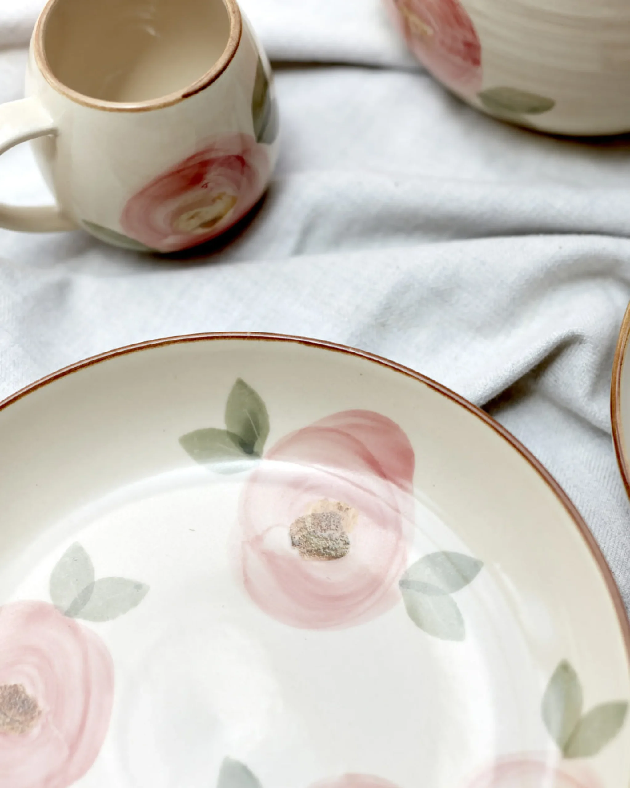 Mugs & Cups-Robert Gordon Canvas Mug / Orchard Blossom