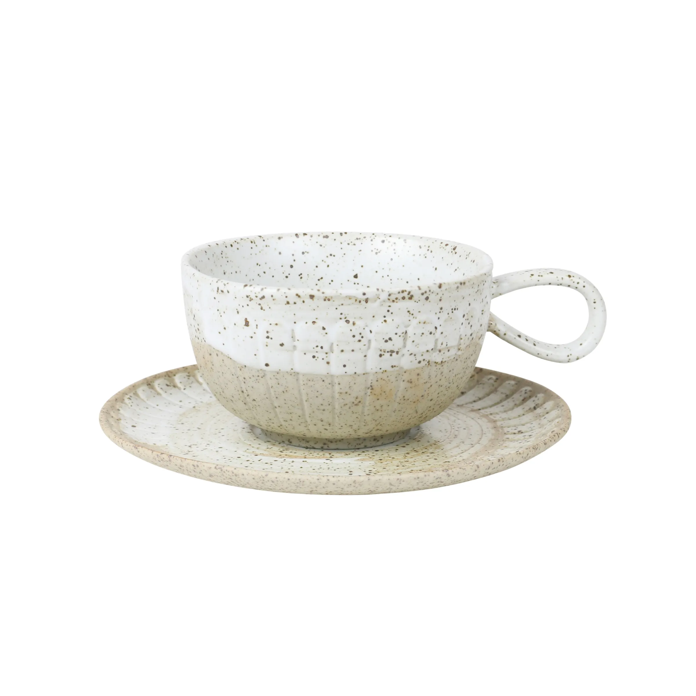 Mugs & Cups-Robert Gordon Ceylon Cup & Saucer / White