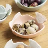 Bowls-Robert Gordon Dyson Condiment Bowl / Coral