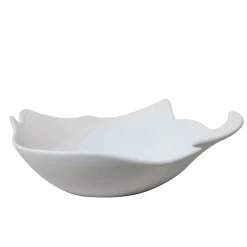 Bowls-Robert Gordon Dyson Salad Bowl / White