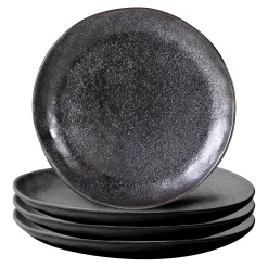 Plates-Robert Gordon Earth Dinner Plates / Black