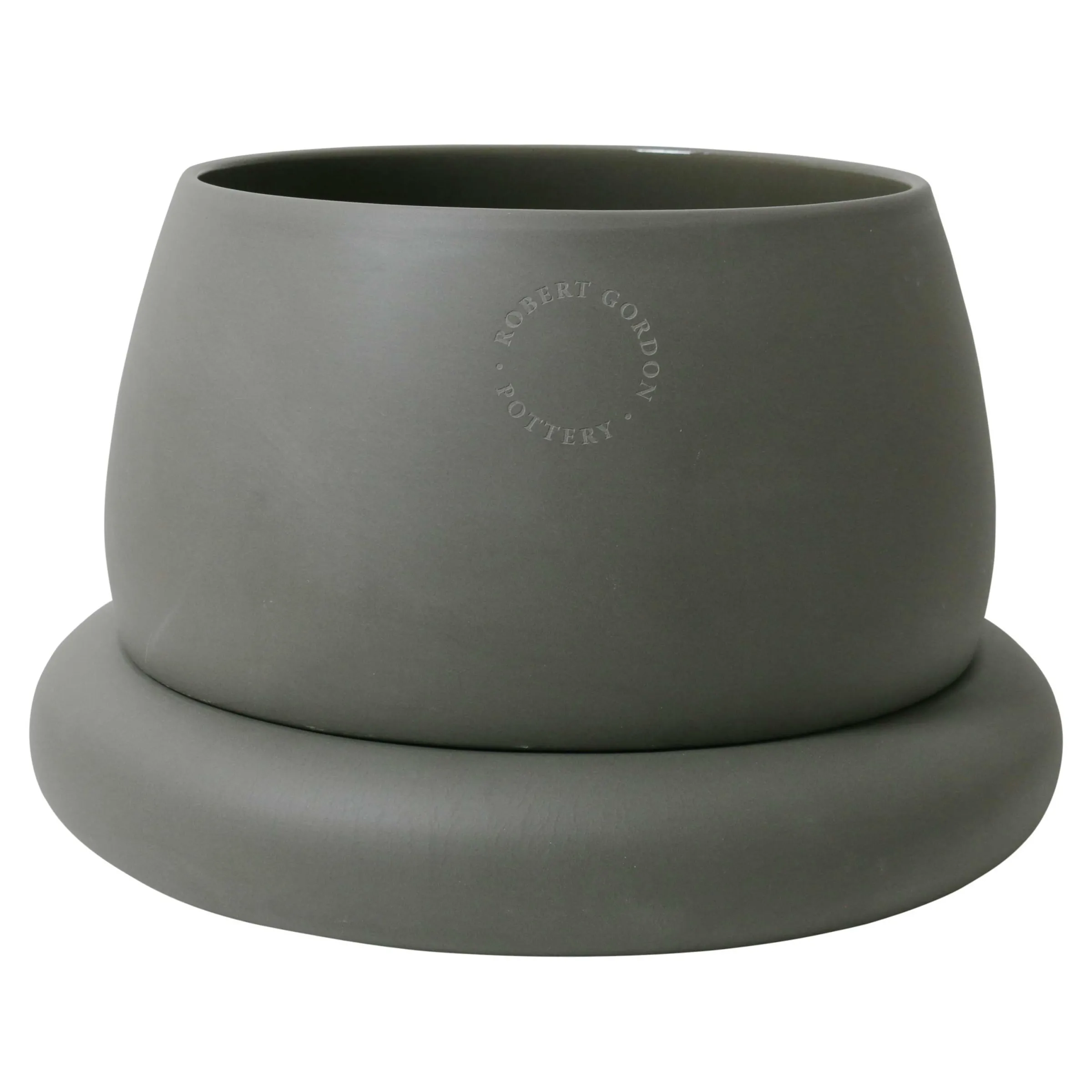 Planters & Watering Cans-Robert Gordon Large Cloud Planter / Forest Green