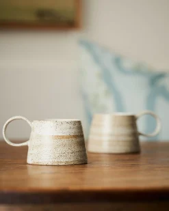 Mugs & Cups-Robert Gordon Large Handled Ceylon Mug / White