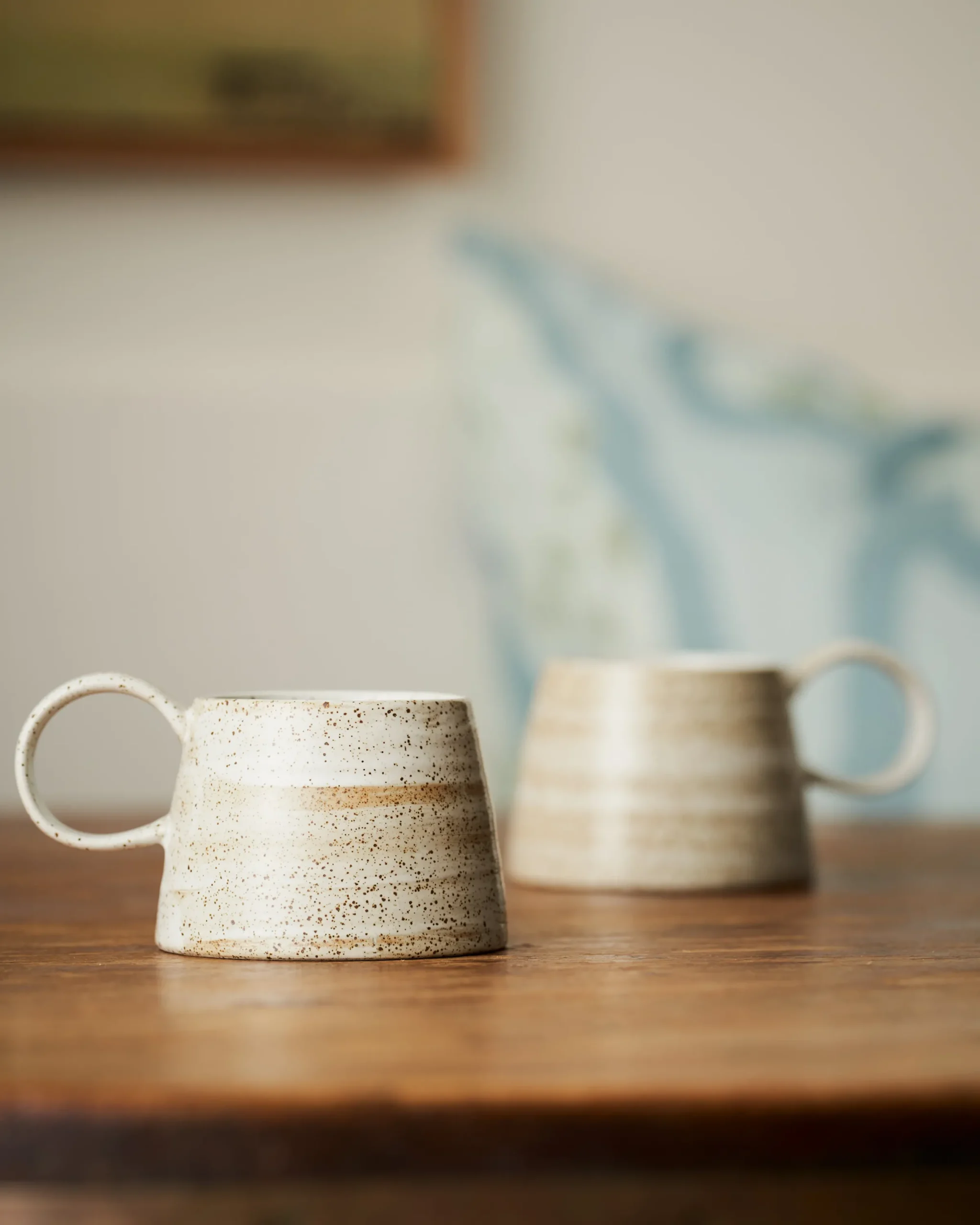 Mugs & Cups-Robert Gordon Large Handled Ceylon Mug / White