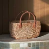 Baskets-Robert Gordon Large Harvest Basket / Suede