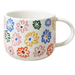 Mugs & Cups-Robert Gordon Mug - Big Flower Heart / RGA X Claire Ritchie