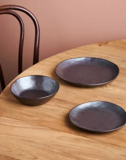 Dinner Sets-Robert Gordon 12pc Earth Dinner Set / Black