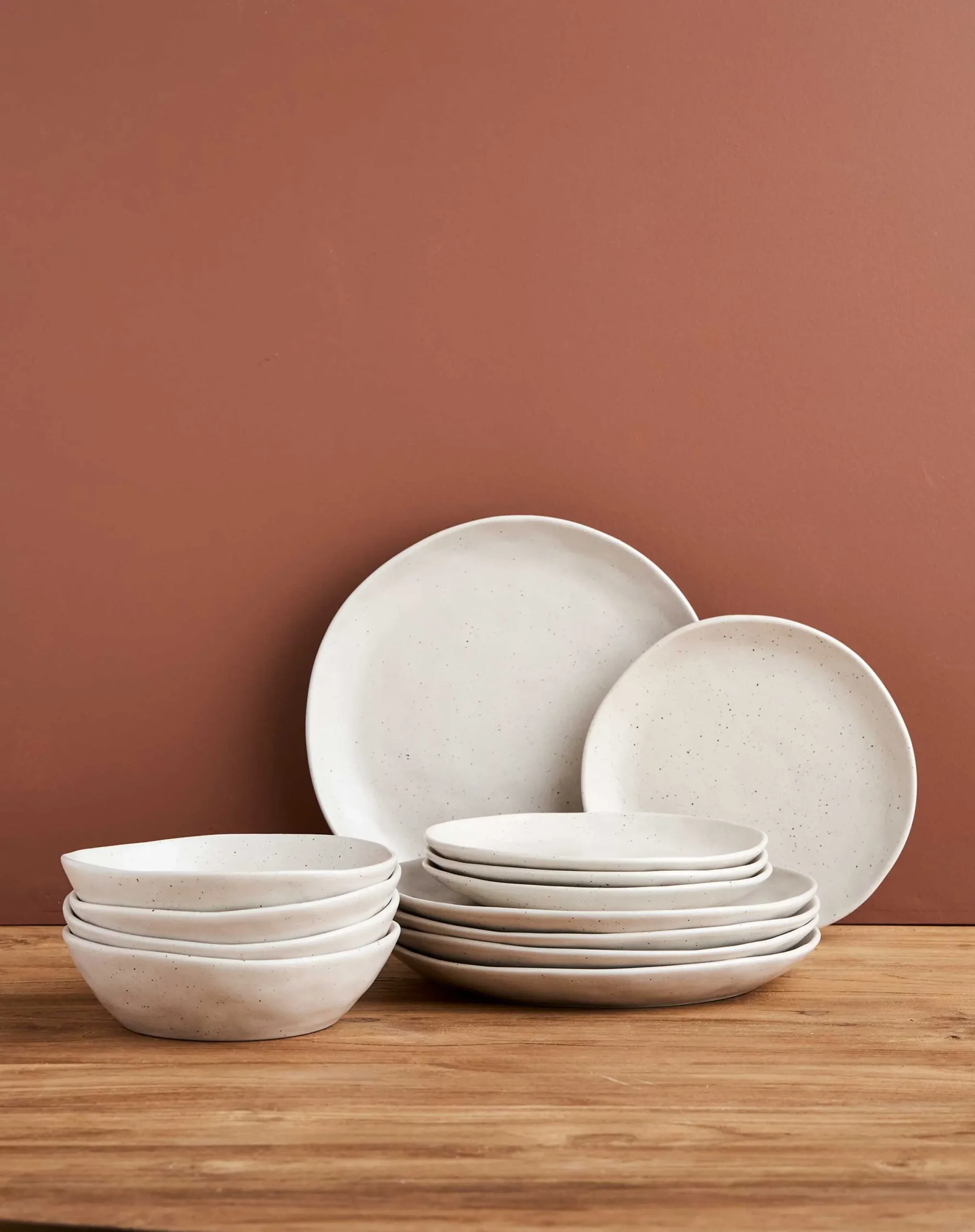 Dinner Sets-Robert Gordon 12pc Earth Dinner Set / Natural