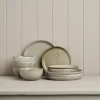 Dinner Sets-Robert Gordon 12pc Small Portions Terra Dinner Set / Saltbush