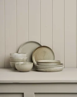 Dinner Sets-Robert Gordon 12pc Small Portions Terra Dinner Set / Saltbush