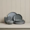 Dinner Sets-Robert Gordon 12pc Small Portions Terra Dinner Set / Storm