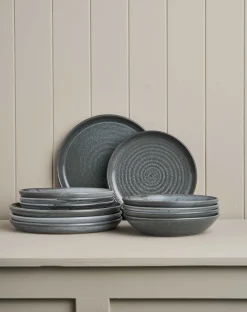 Dinner Sets-Robert Gordon 12pc Terra Dinner Set / Storm