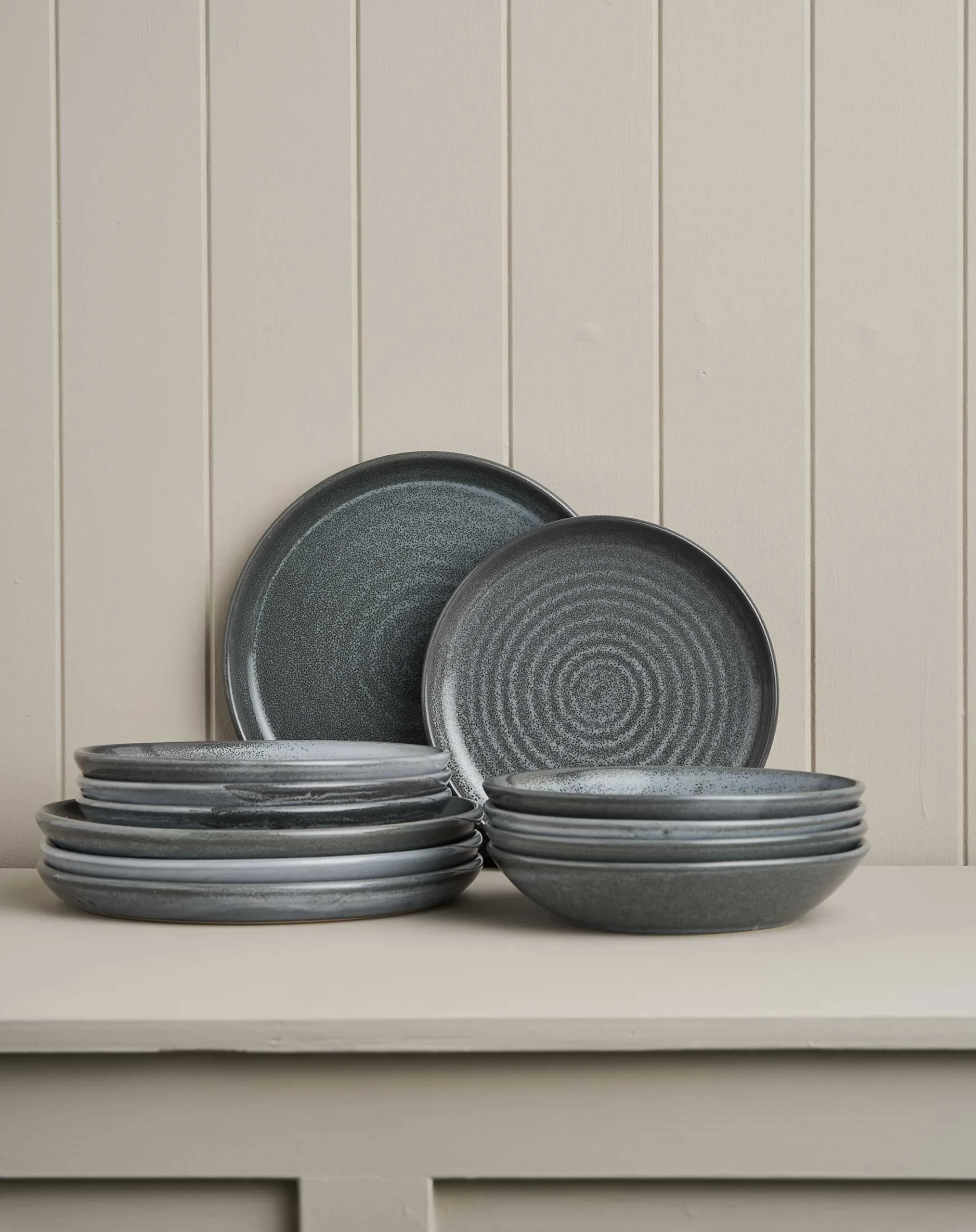 Dinner Sets-Robert Gordon 12pc Terra Dinner Set / Storm