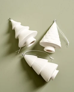 Christmas-Robert Gordon Set Of 3 Hanging Christmas Tree Ornaments