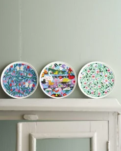 Plates-Robert Gordon Set Of 3 Plates / RGA X Monika Forsberg