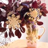 Christmas-Robert Gordon Set Of 3 Woven Snowflake Decorations
