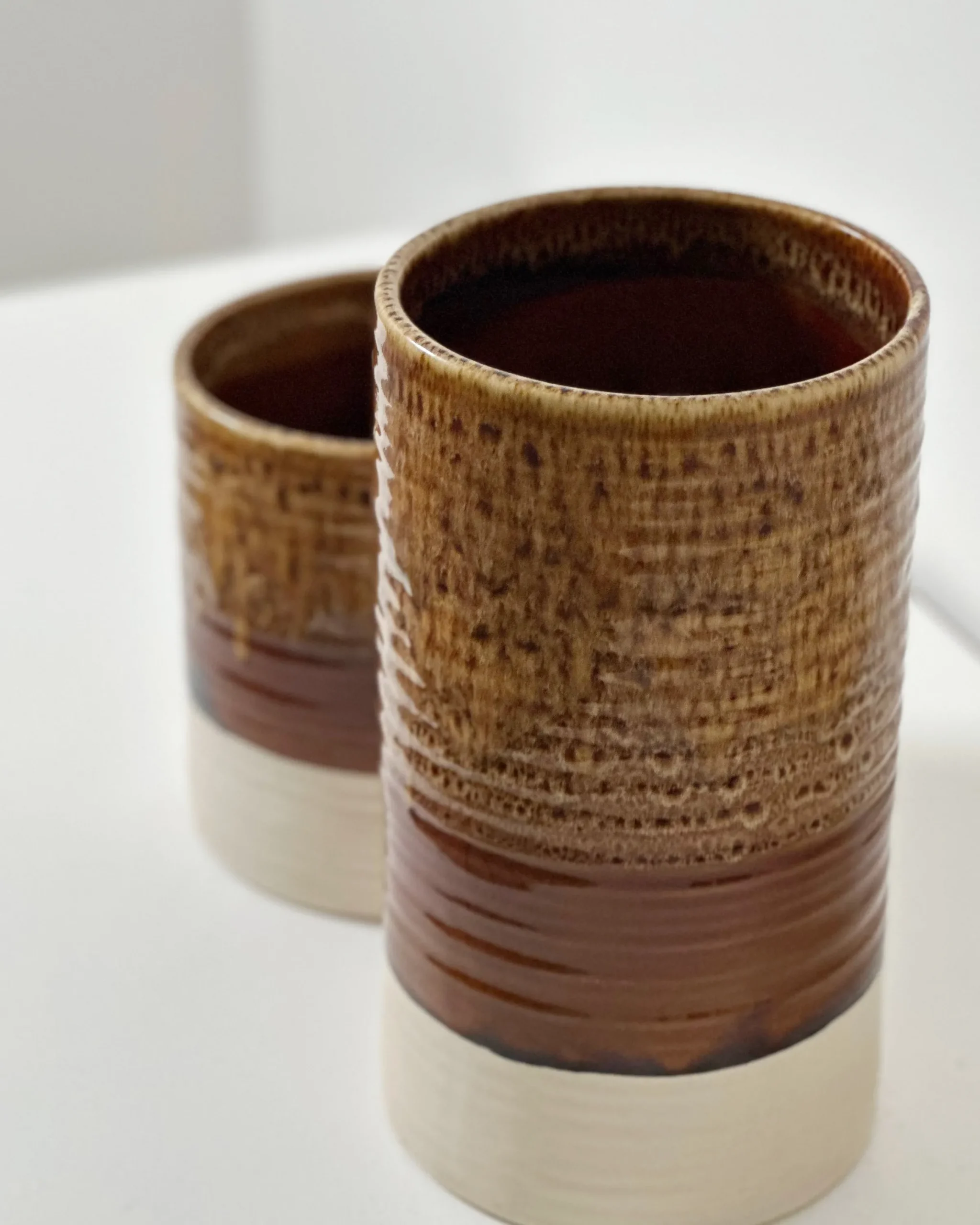 Vases-Robert Gordon Small Tower Vase / Crema