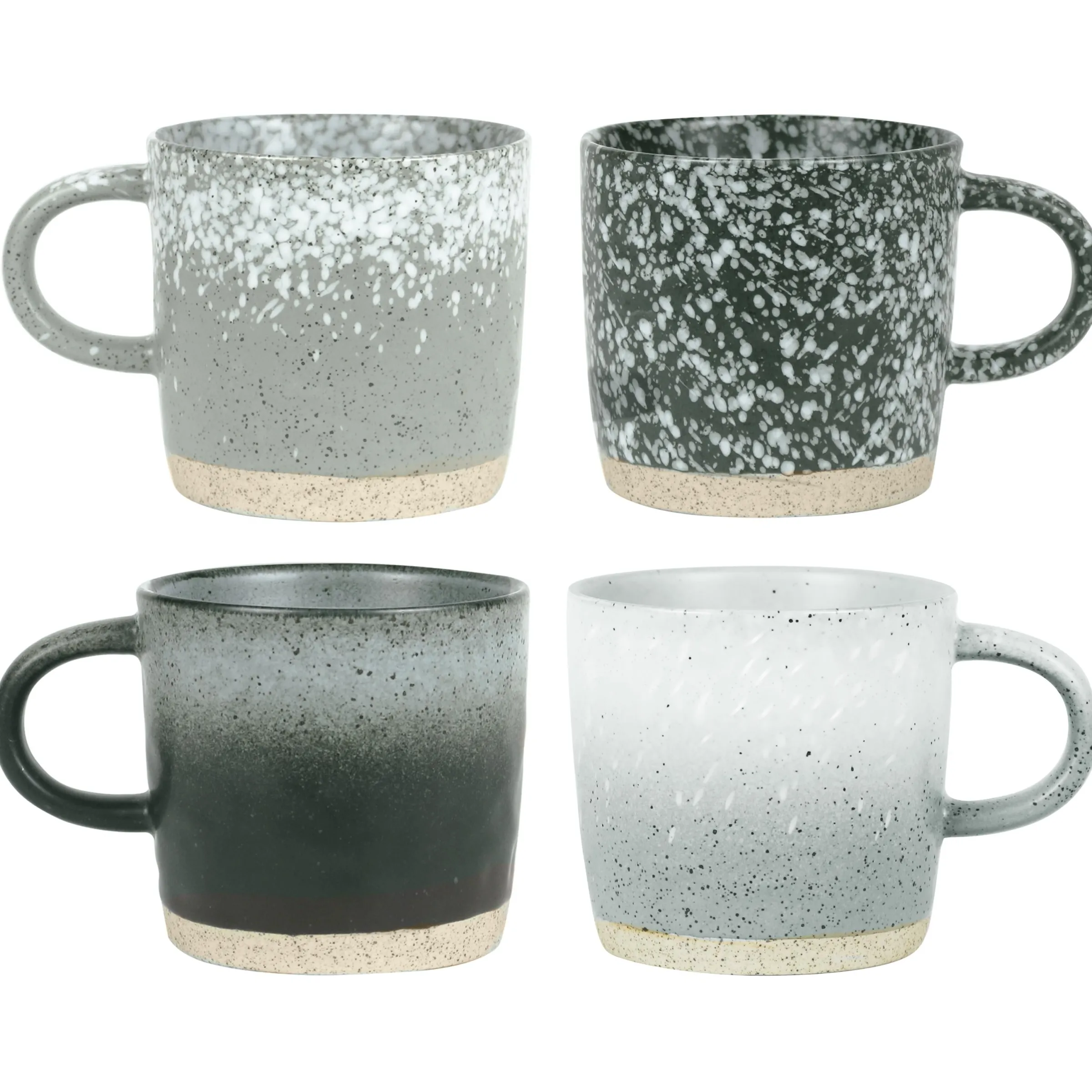 Mugs & Cups-Robert Gordon Strata Mugs / Grey