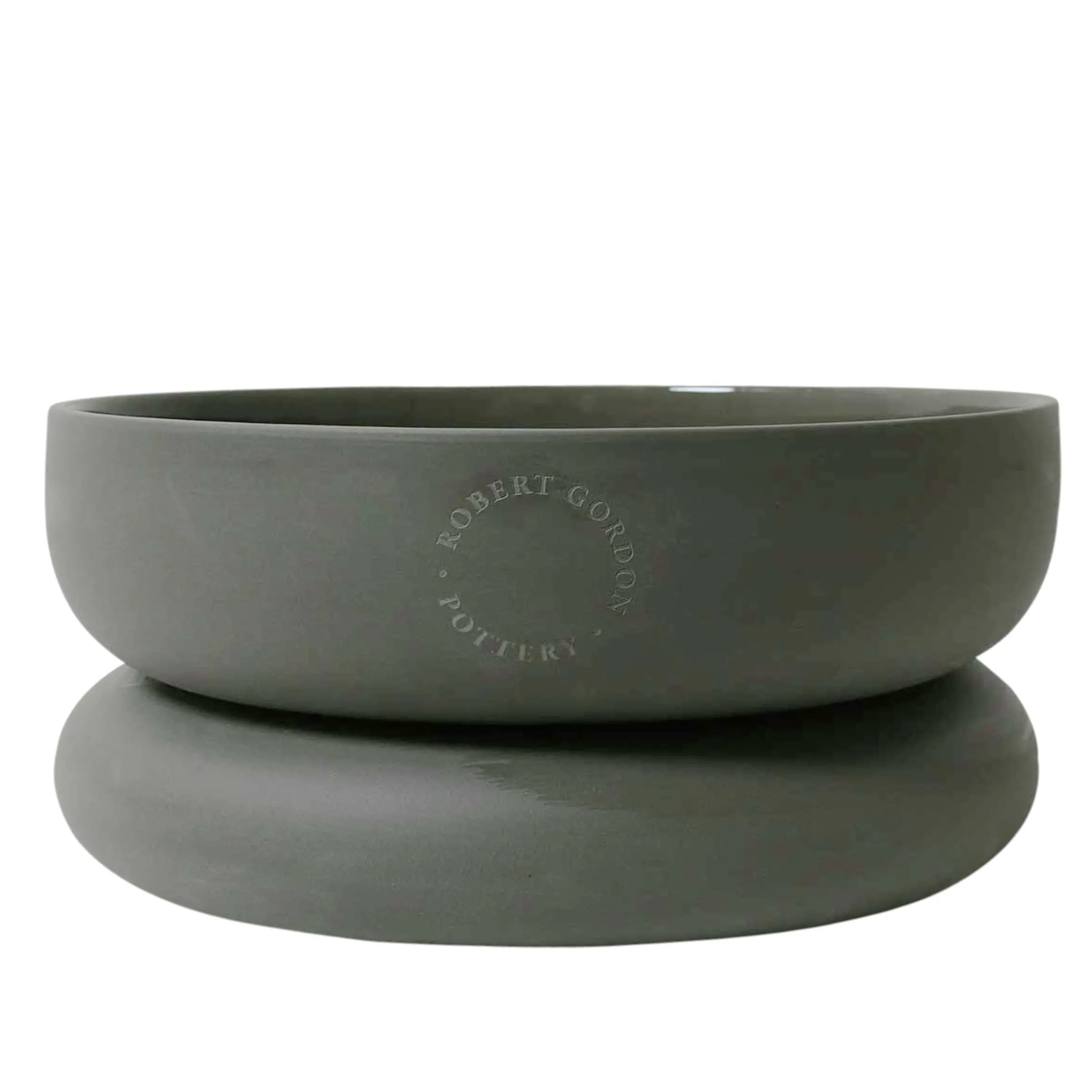 Planters & Watering Cans-Robert Gordon Wide Cloud Planter / Forest Green